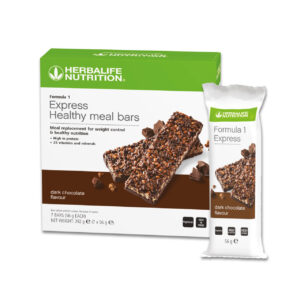 Herbalife Formula 1 Healthy Meal Express Bars Dark Chocolate are cheaper at DietPal Nutrition Discount Herbalife Store